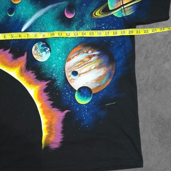Vintage Habitat Galaxy AOP All Over Print Shirt Medium - Picture 3 of 6